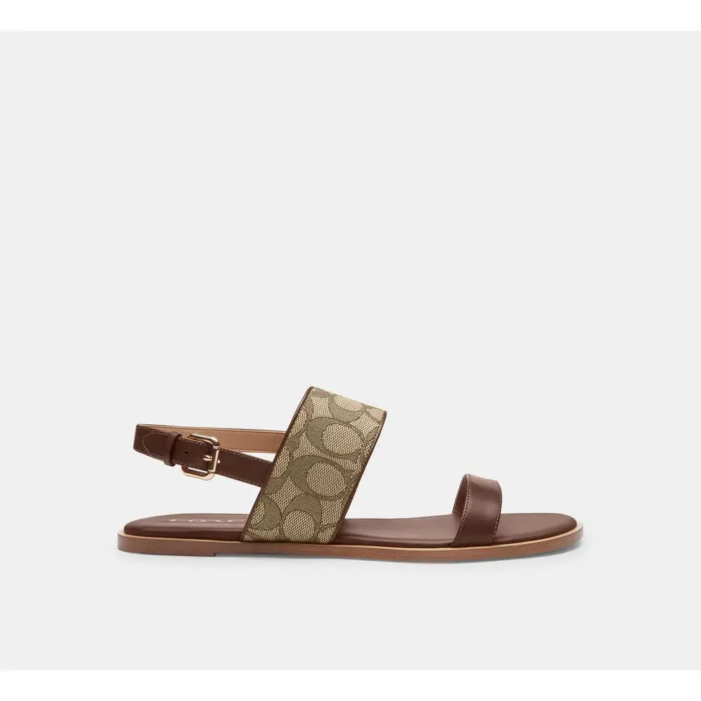 Harley Sandal In Signature Jacquard